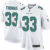 Nike Men & Women & Youth Dolphins #33 Thomas White Team Color Game Jersey,baseball caps,new era cap wholesale,wholesale hats